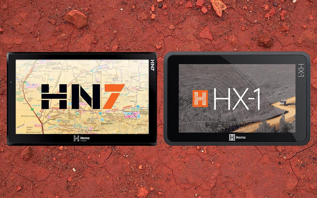 Hema HX1 and HN7 Navigator Comparison Chart The Chart & Map Shop