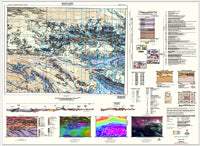 Buy SF5216 Mount Liebig NT Geological Map (2nd Edition) (2003) The