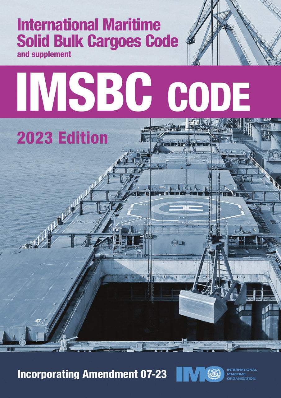 Buy IMSBC Code 2023 – The Chart & Map Shop