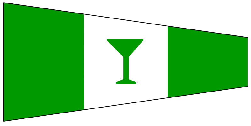 Maritime Signal Flag - Gin Pennant