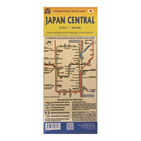 Japan Central Road Map by ITMB
