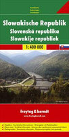 Slovak Republic Road Map by Freytag & Berndt (2009)
