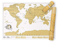 World Scratch Map