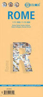 Rome (11th Edition) City Map by Borch Map (2013)
