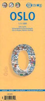 Oslo Road Map (5th Edition) by Borch Map (2012)