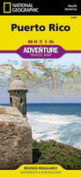 Puerto Rico Adventure Travel Map by National Geographic