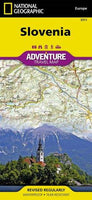 Slovenia Adventure Road Map by National Geographic