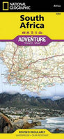 South Africa Adventure Road Map by National Geographic (2012)