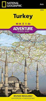 Turkey Adventure Road Map by National Geographic