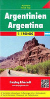 Argentina Road Map by Freytag & Berndt (2014)