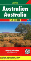 Australia Road Map by Freytag & Berndt (2015)