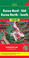 Korea North & South Road Atlas by Freytag-Berndt