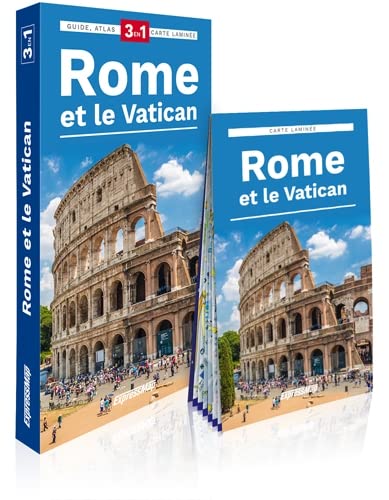 Rome and the Vatican: Guide, Atlas & Map by Express Map (2020)
