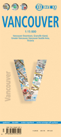Vancouver (6th Edition) City Map by Borch Map (2010)