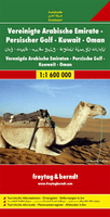 United Arab Emirates, Persian Gulf, Kuwait & Oman Road Map by Freytag & Berndt (2008)