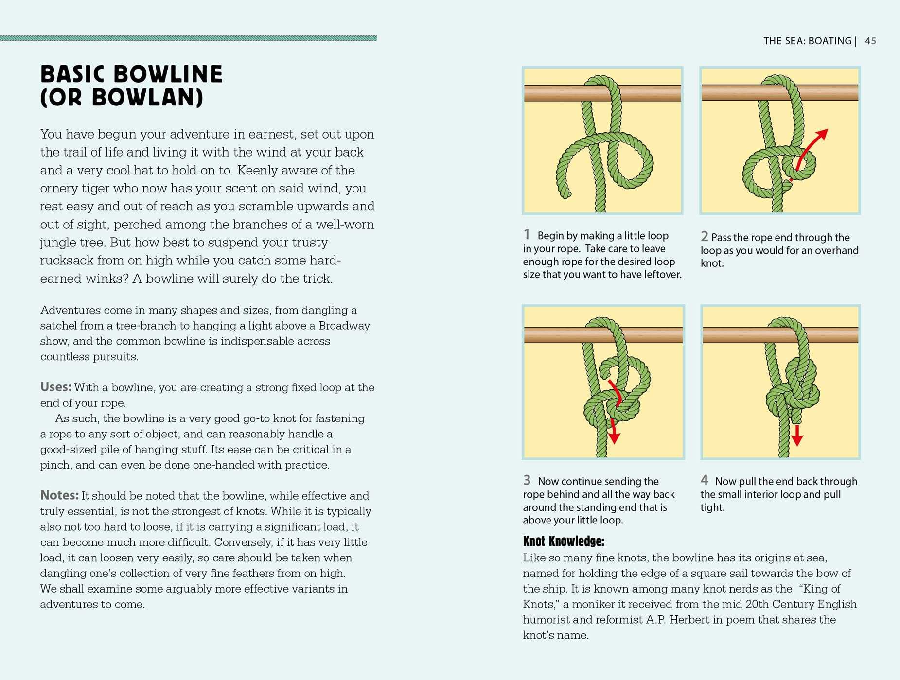Buy 50 Knots for Every Adventure: Learn How to Tie Knots for Sailing,  Camping, Climbing and More – The Chart & Map Shop