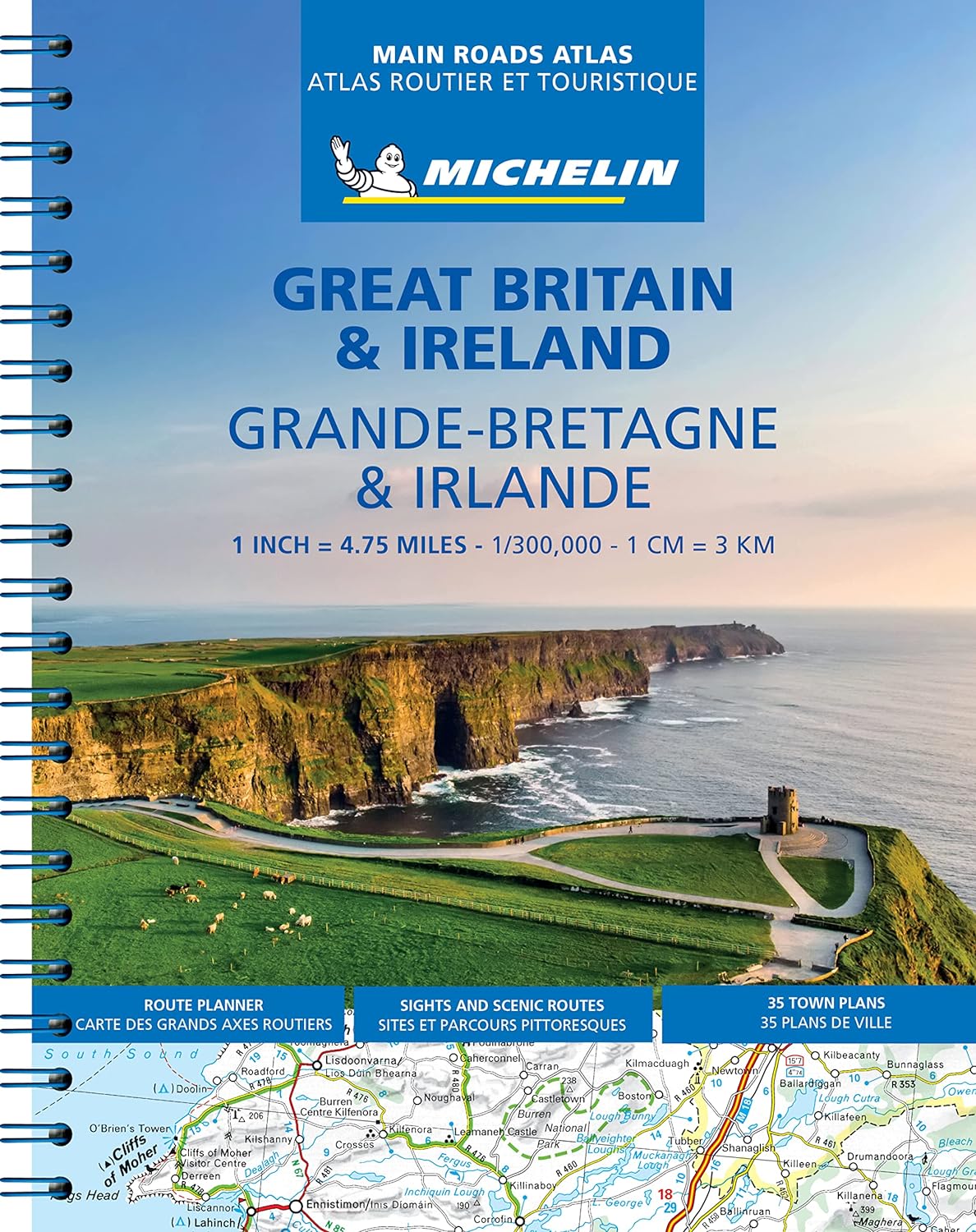 Great Britain & Ireland Road Atlas 2024 by Michelin