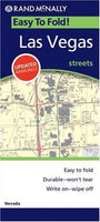 Las Vegas streets Nevada Easy To Fold by Rand McNally