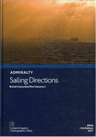 NP26 ADMIRALTY SAILING DIRECTIONS British Columbia Vol. 2 2017