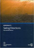 NP31 ADMIRALTY SAILING DIRCETIONS China Sea Vol. 2 2021