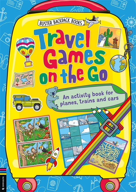 Travel Games on the Go: An Activity Book for Planes, Trains & Cars