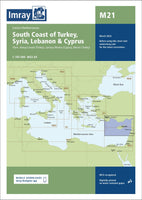 Imray chart M21 South Coast of Turkey Syria, Lebanon & Cyprus Edition 2011