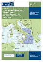 Imray chart M30 Southern Adriatic and Ionian Seas