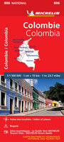 Colombia Road Map by Michelin