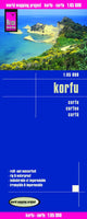 Corfu Road Map by Reise Know How