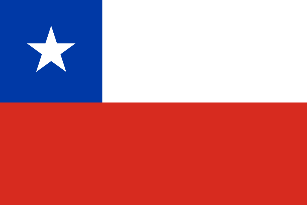 Chile Flag 6ft x 3ft
