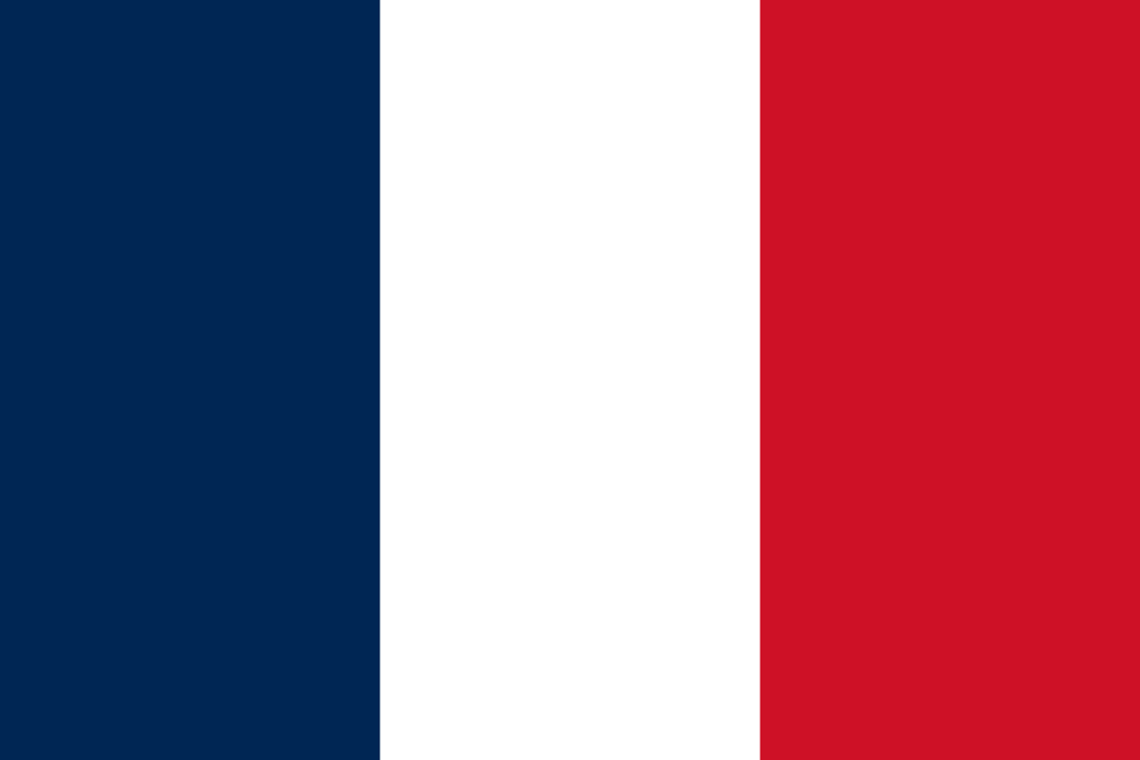 France Flag 6ft x 3ft