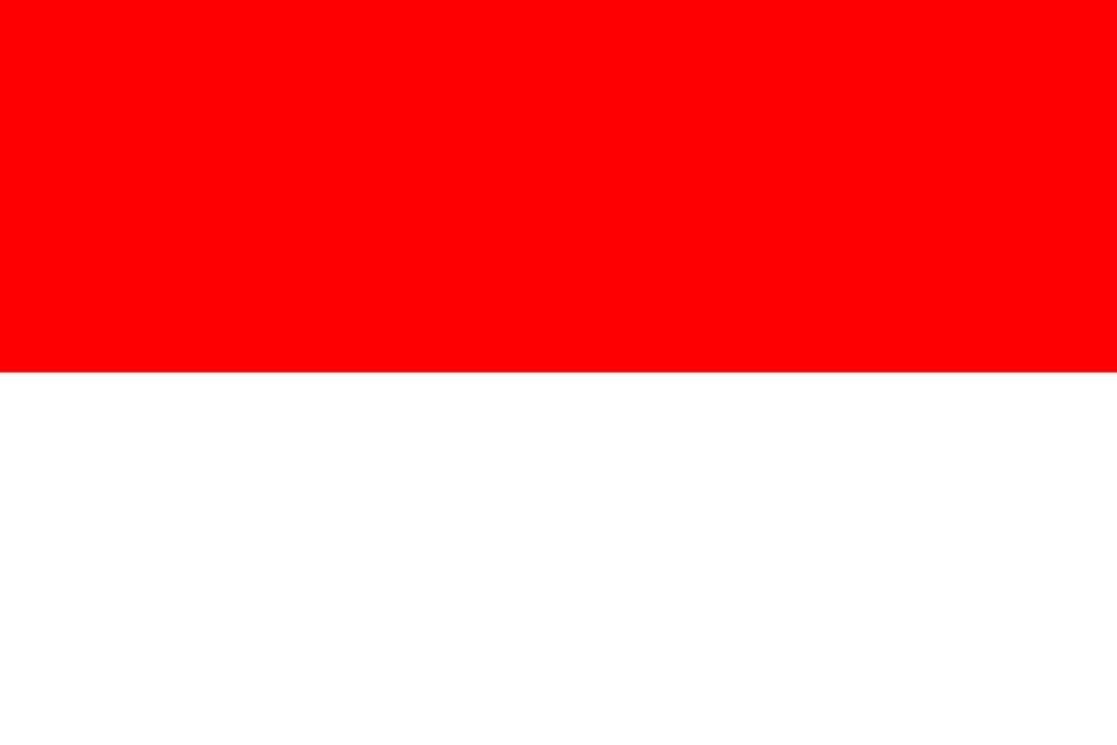 Indonesia Flag 6ft x 3ft