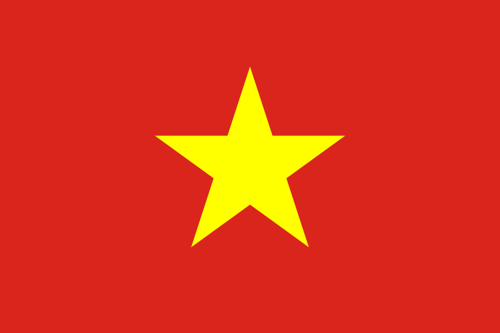 Vietnam Flag 6ft x 3ft