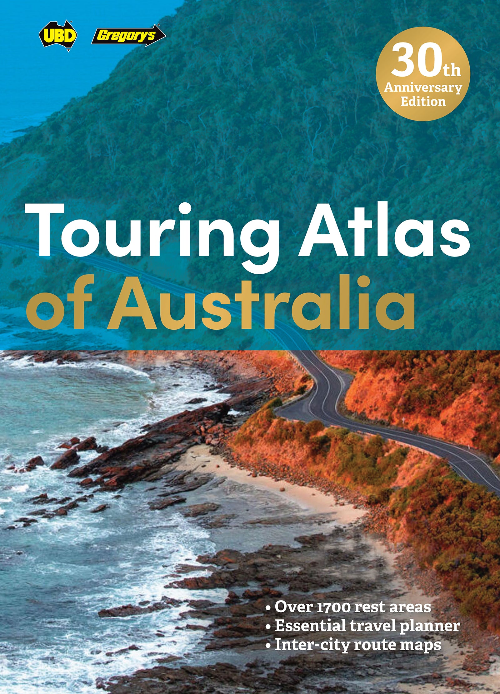 Touring Atlas of Australia by UBD Gregory's (30th Edition)