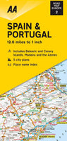 AA Spain & Portugal Road Map (2)
