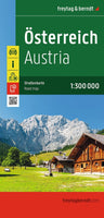 Austria Road Map by Freytag & Berndt (2025)