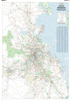 Greater Brisbane Map by Hema Maps