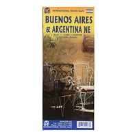Buenos Aires & Argentina Northeast Road Map by ITMB Publishing