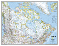 Canada Wall Map by National Geographic