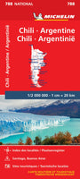 Chile & Argentina Road Map by Michelin