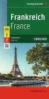 France Road Map by Freytag & Berndt (2025)