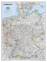 Germany Wall Map by National Geographic