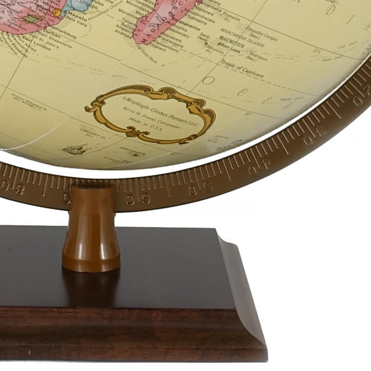 Buy Globemaster Antique 30cm Globe The Chart And Map Shop