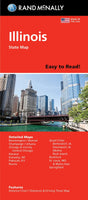 Illinois Road Map by Rand McNally