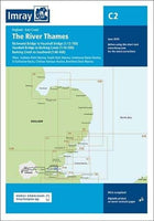 Map of the River Thames by Imray