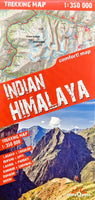 Indian Himalaya Trekking Comfort Map by TerraQuest