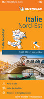 Italy: North East Road Map by Michelin
