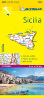 Italy: Sicily Road Map by Michelin