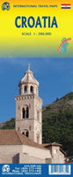 Croatia Travel Map by ITMB