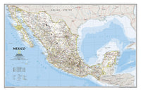 Mexico Wall Map by National Geographic